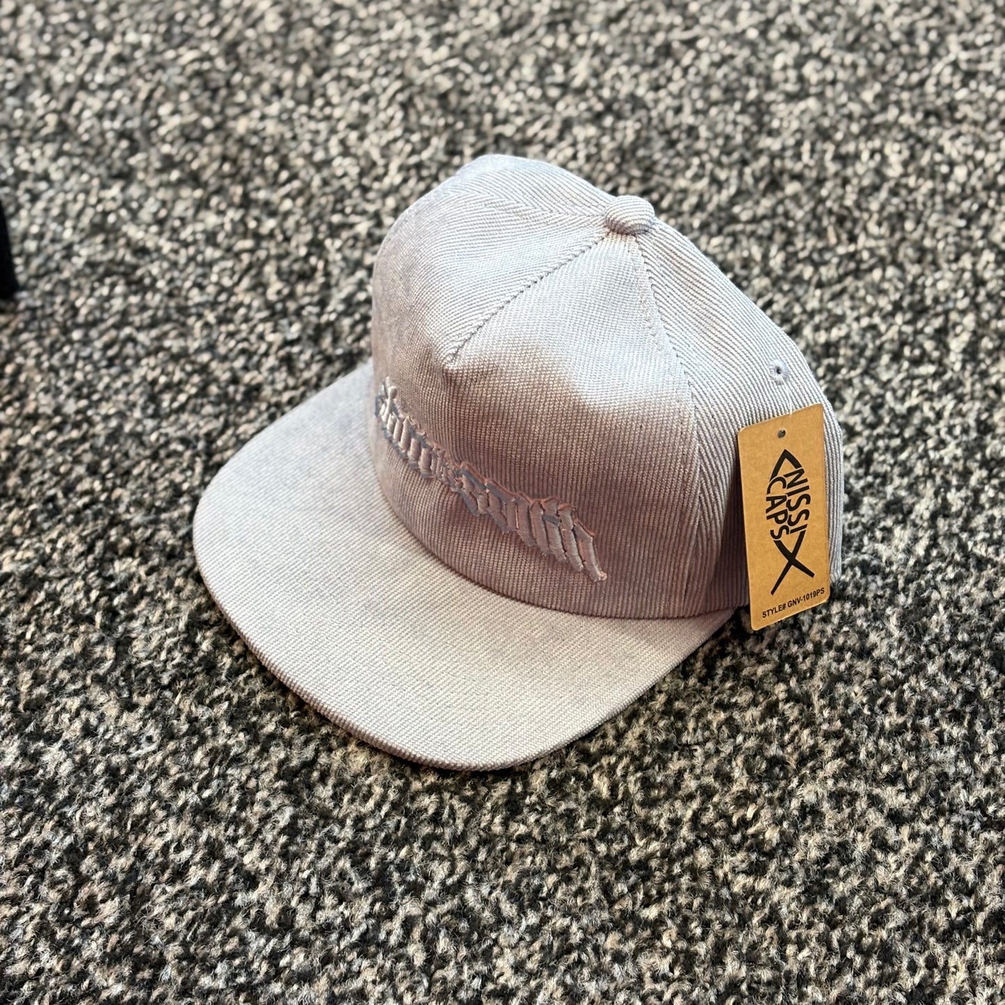 Sky Blue Corduroy Slam The South SnapBack