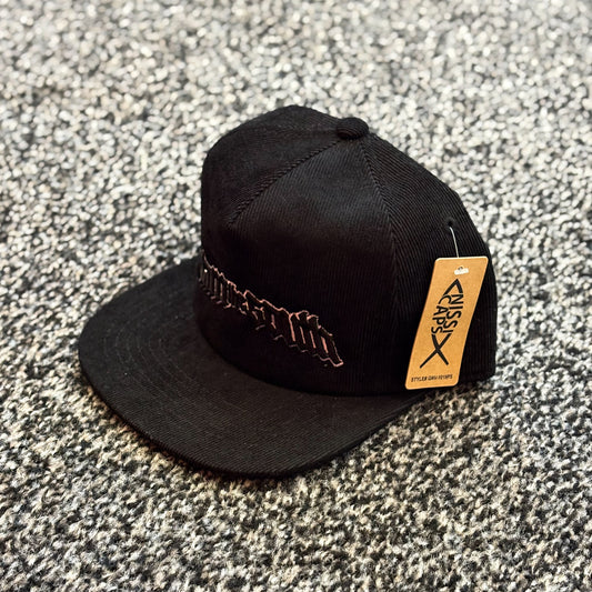 Black Corduroy Slam The South SnapBack