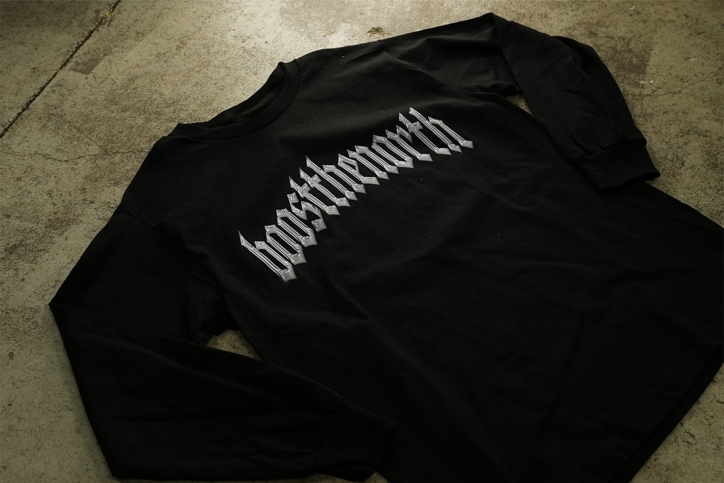 Boost The North Chrome Long Sleeve Tee BV2 Black