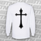 Boost The North Cracked Long Sleeve Tee BV2 White