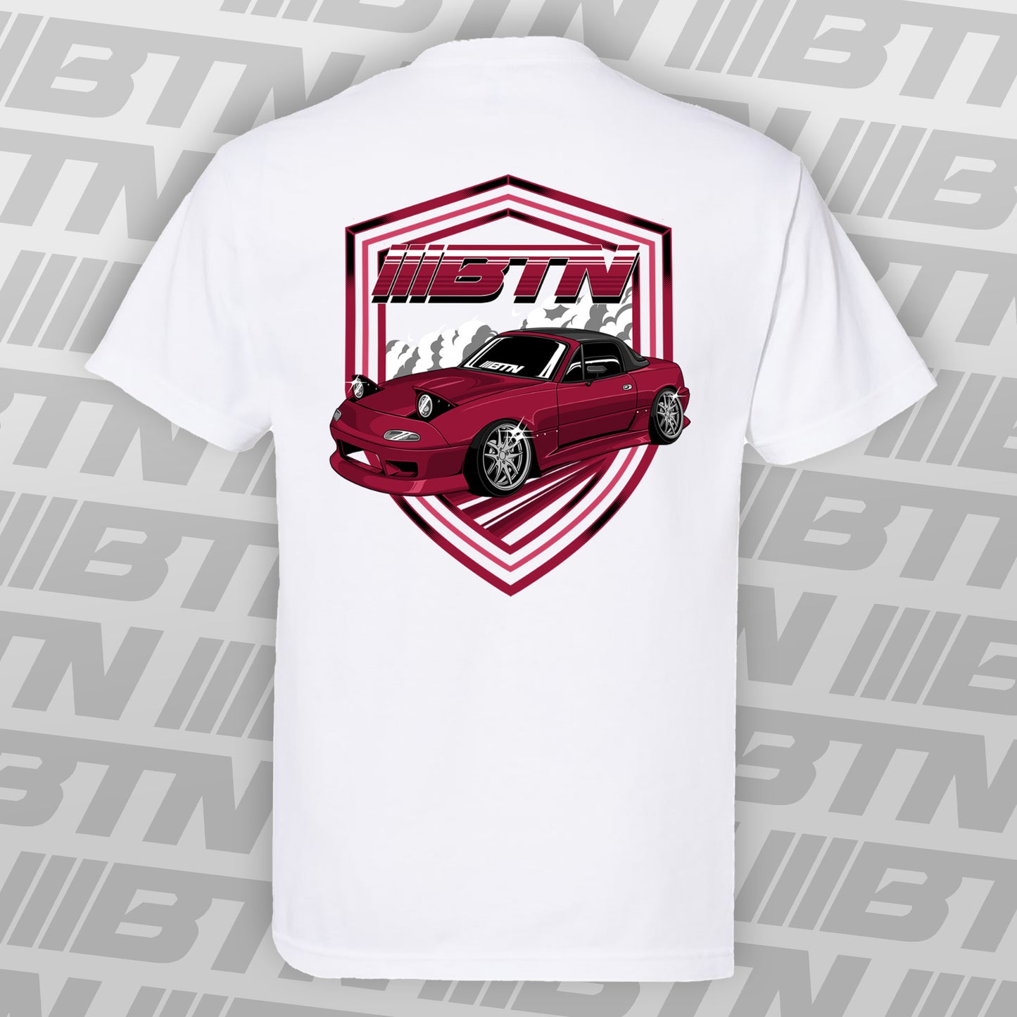 BTN x Miata Michael White Tee