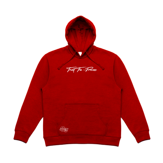 Trust The Process Red Hoodie
