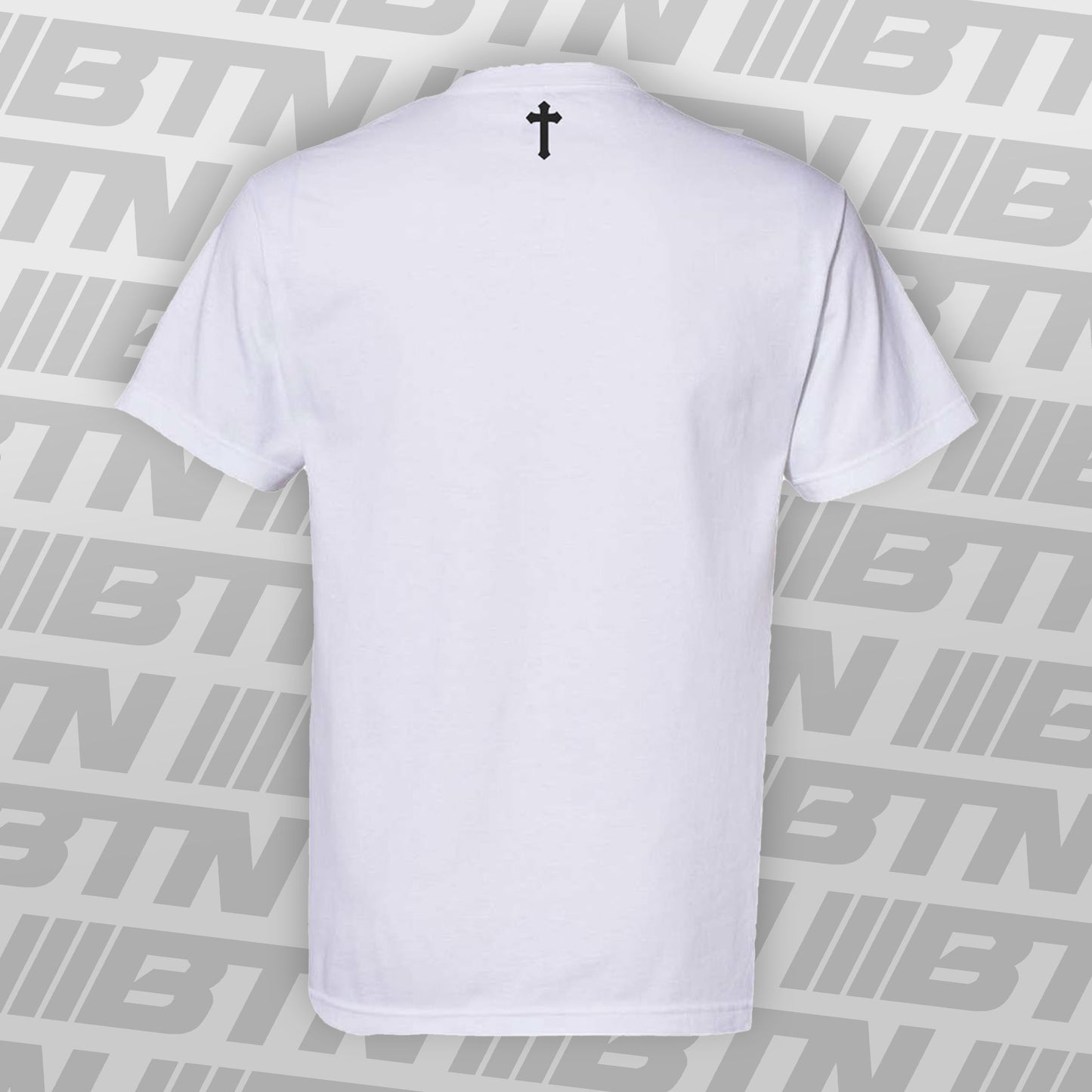 BOOST THE NORTH Cracked White Tee