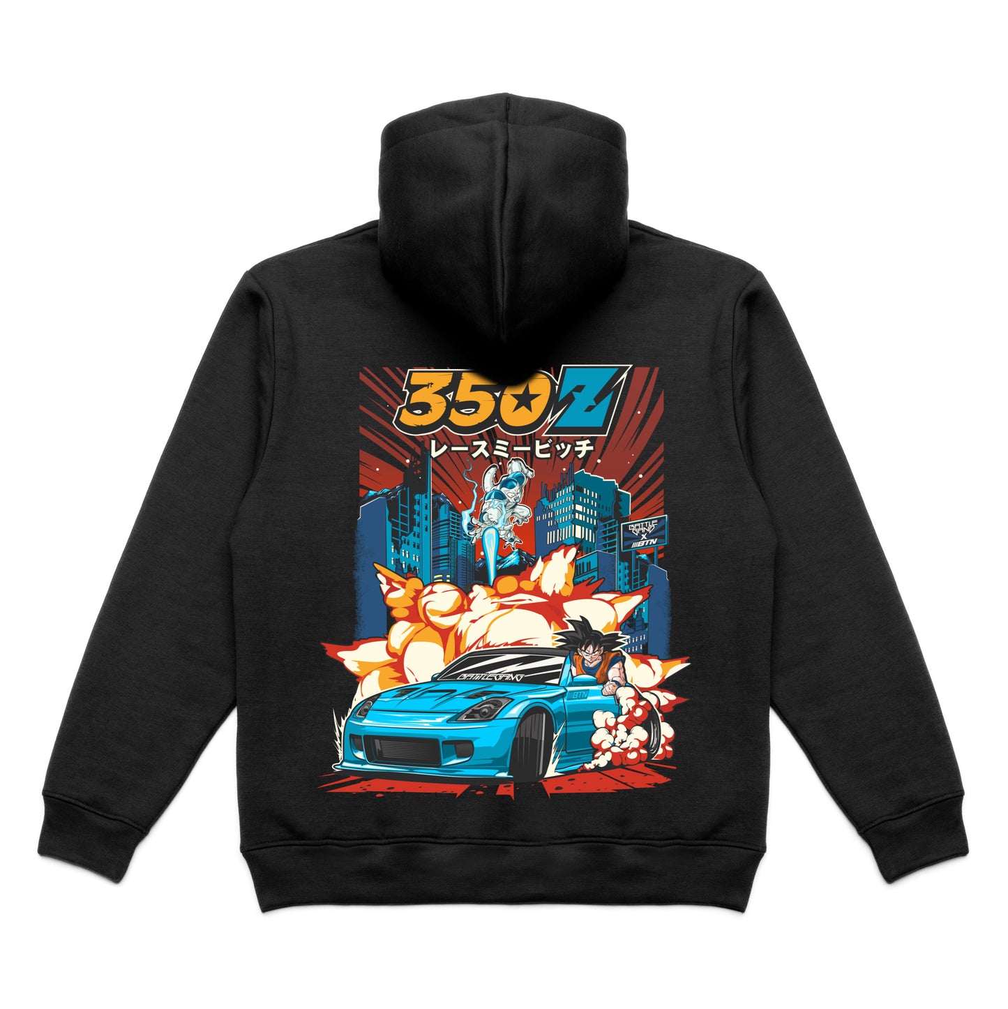 BattleGang x BTN Collab DBZ Hoodies